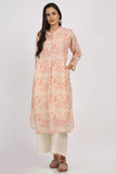 Peach Stripes Kurta
