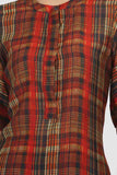 Multicolour Checks Kurta