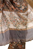 Multicolour Katan Silk Saree - Silk Mark Certified