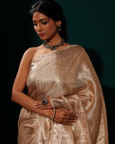 Gold Tissue Banarasi Saree