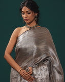 Banarasi Silver Tissue Saree