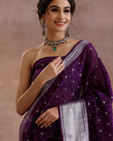 Handwoven Silk Cotton Saree