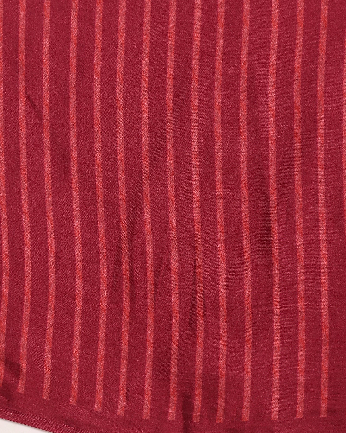 RED TISSUE STRIPES SILK SAREE