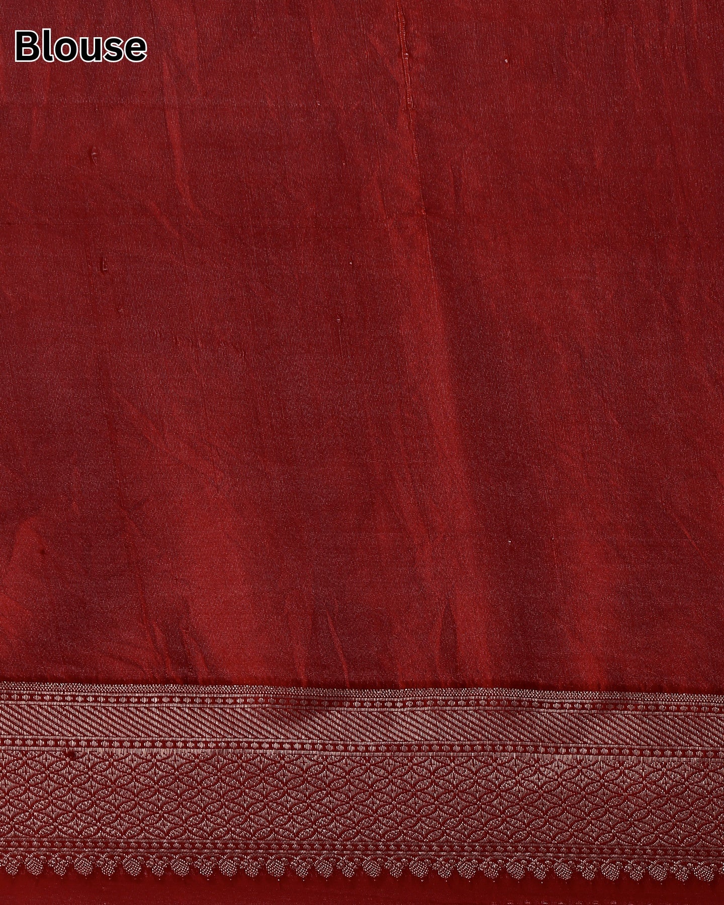 Red Woven Meenadar Booti Silk Saree
