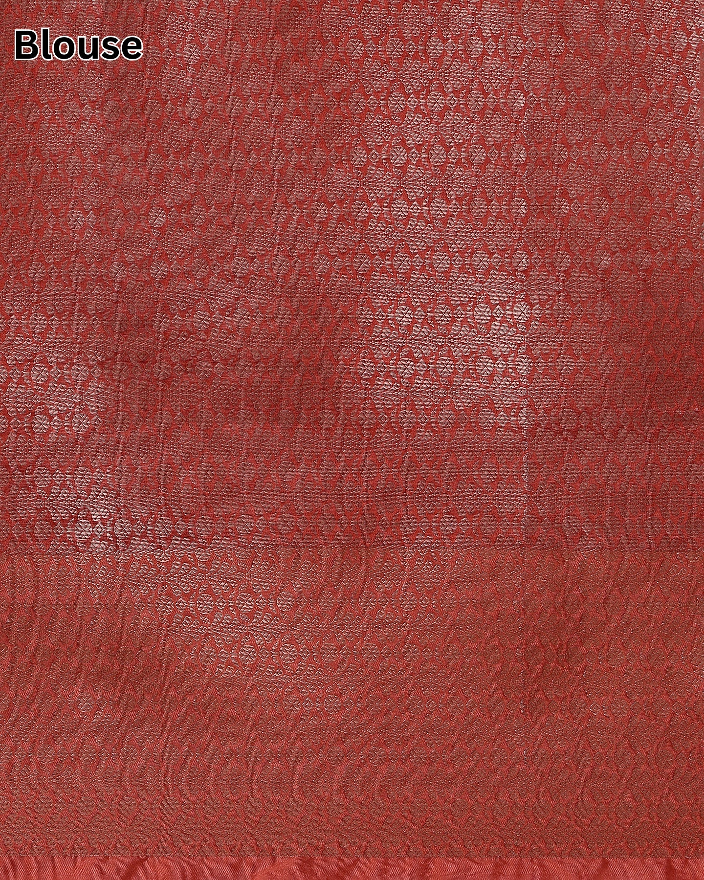 Red Tissue Woven Saree