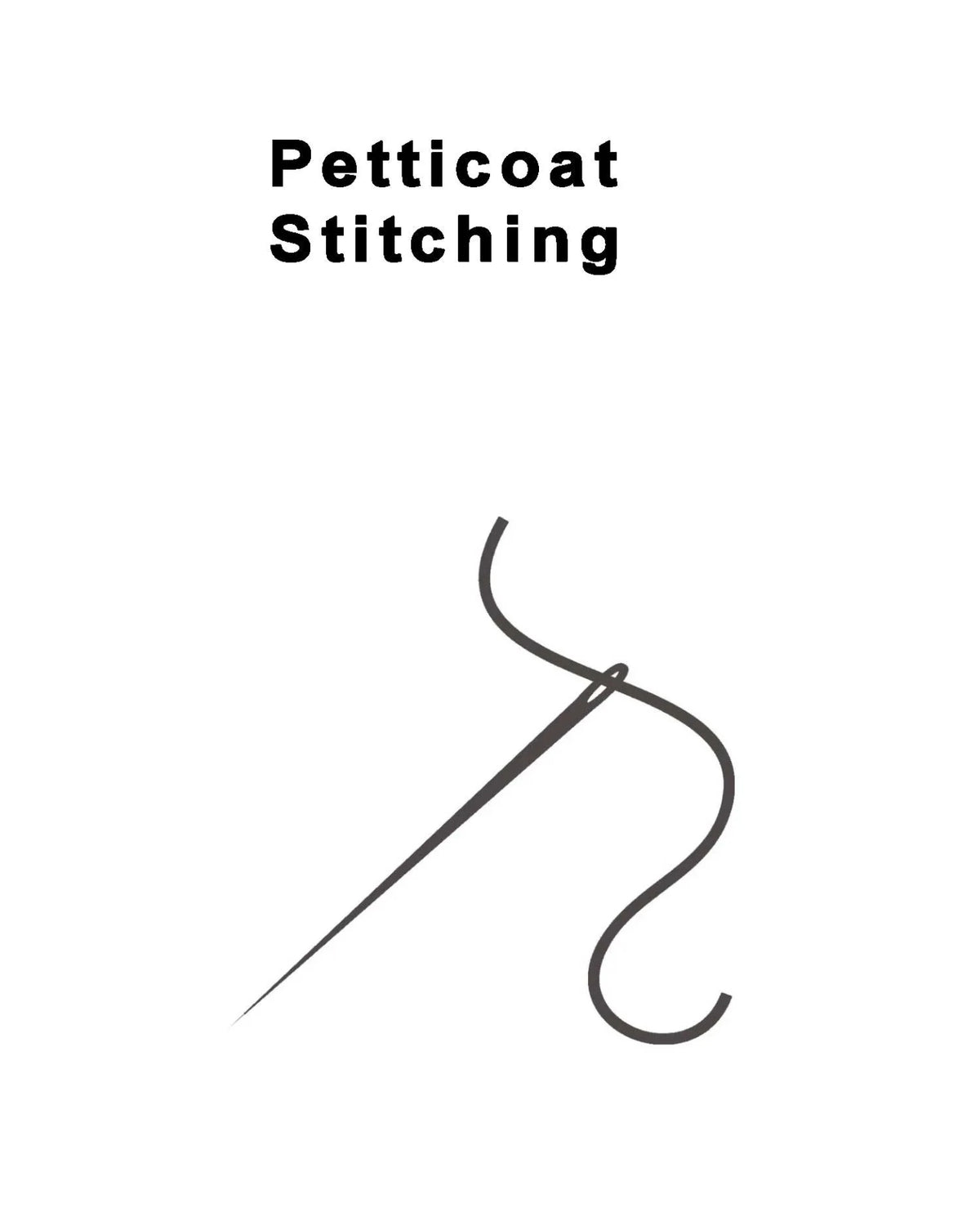 Petticoat Stitching