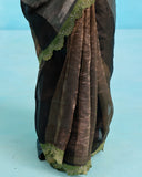 Noor-e-Gul Organza Handloom Saree