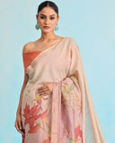 Gulabi Gulnaar Munga Silk Saree