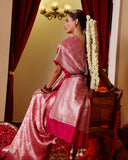 HANDLOOM  KATAN SILK SAREE