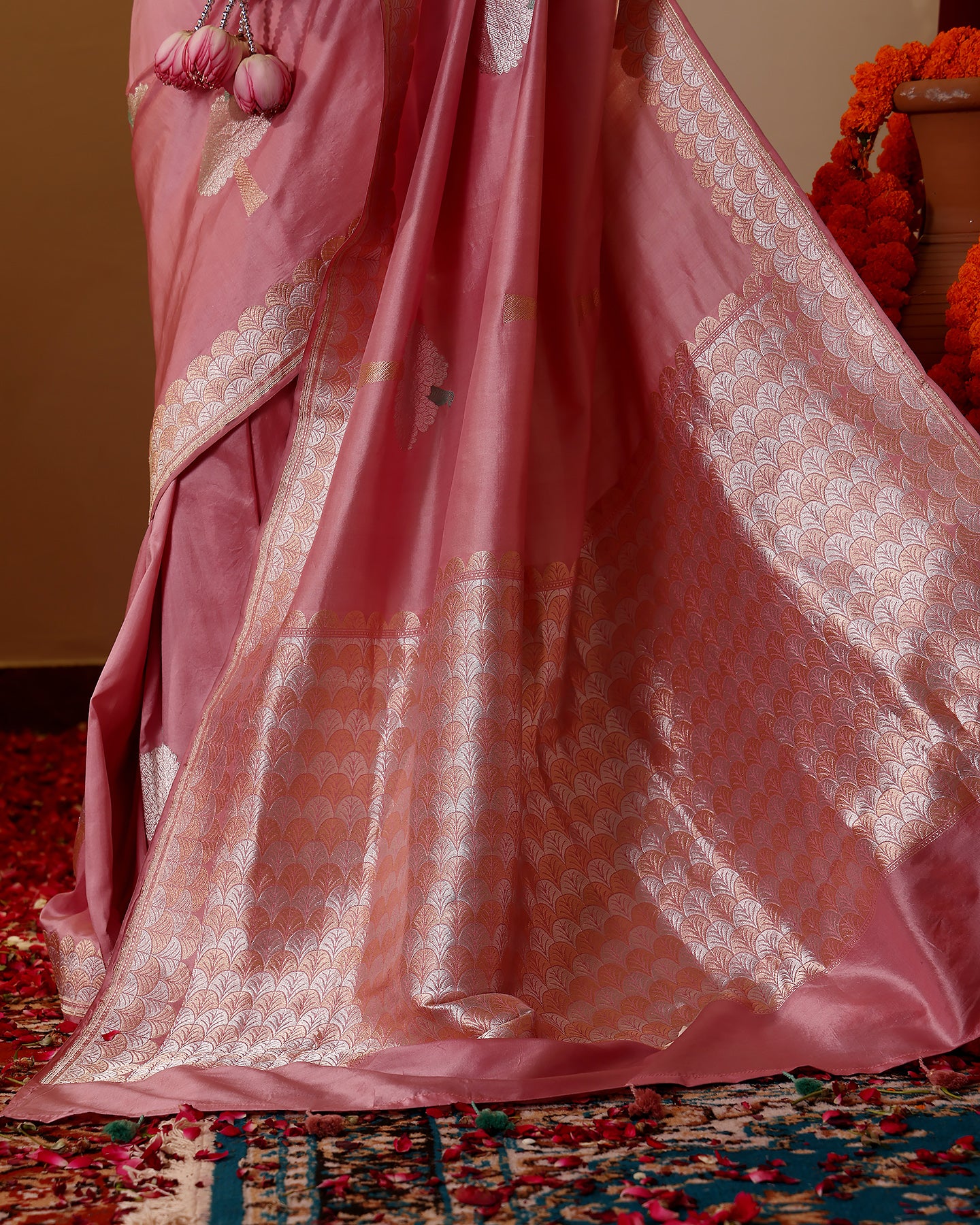 Handloom Katan Silk Saree