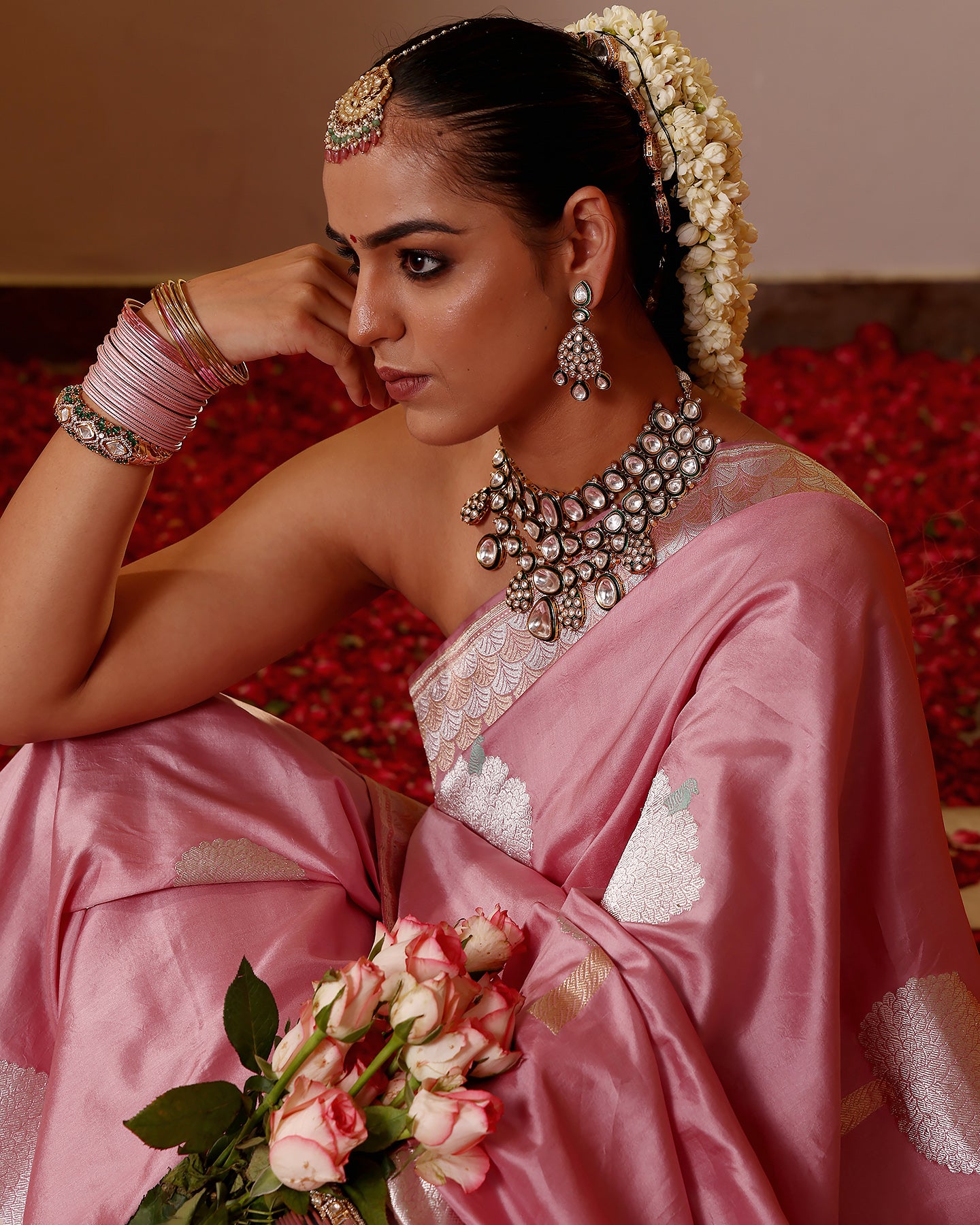 Handloom Katan Silk Saree