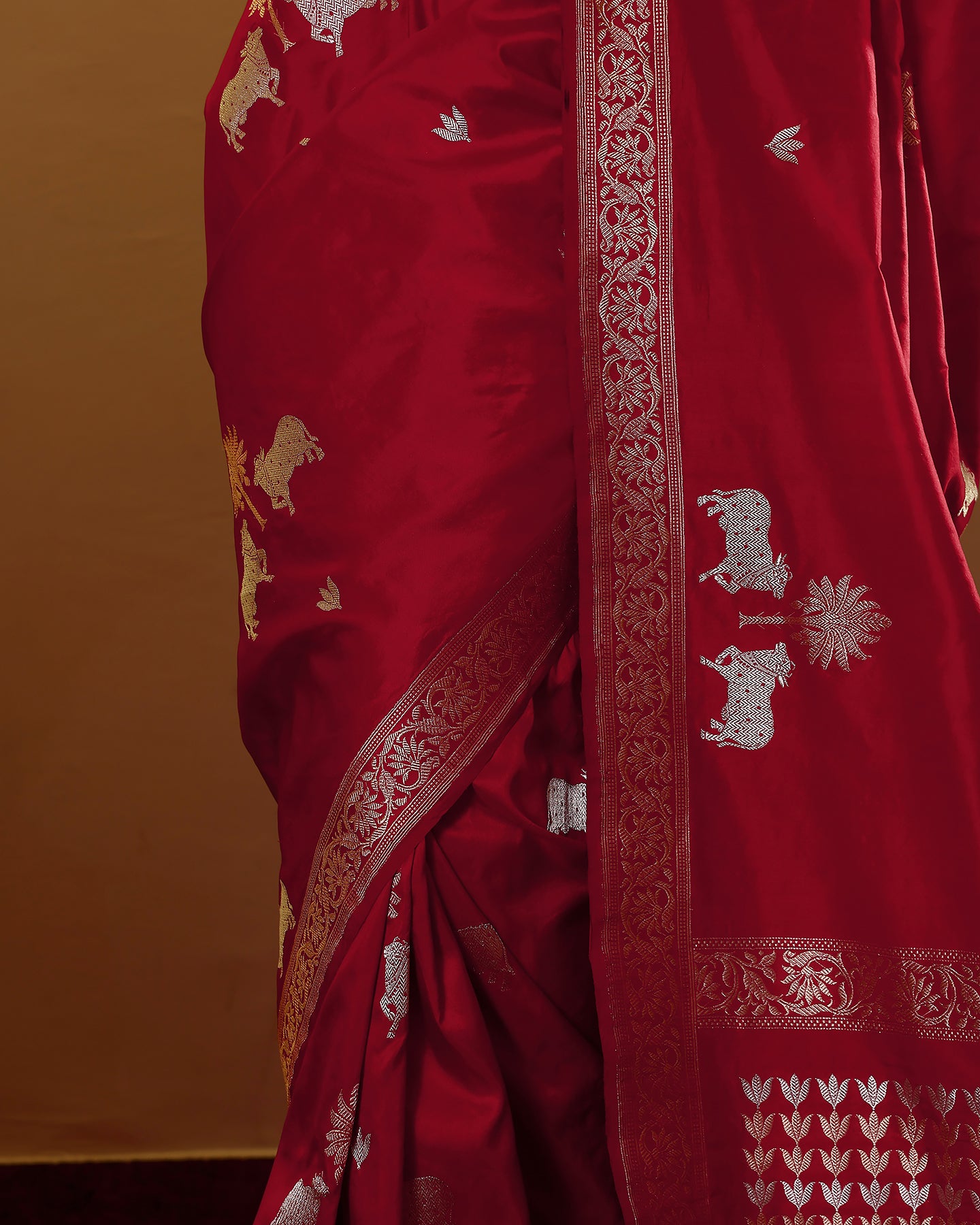 Handloom Katan Silk Saree
