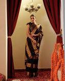 Handloom Zari Stripes Saree