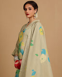 Pista Silk Tissue Dupatta