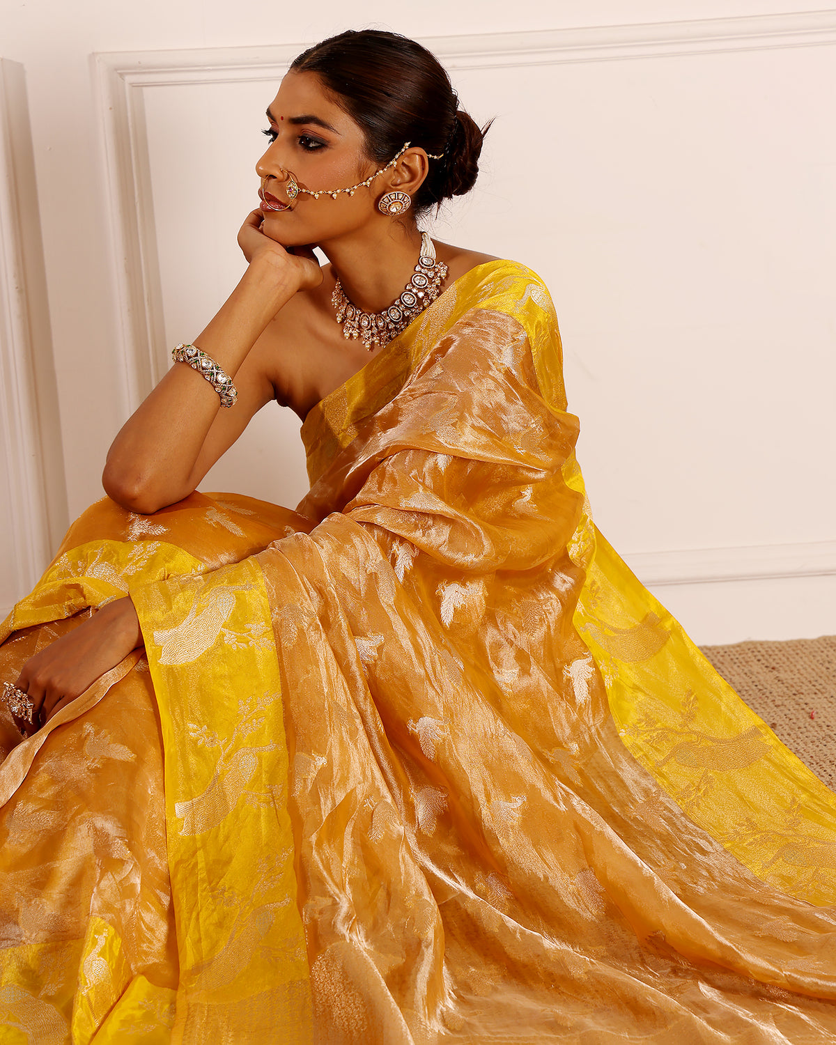 Woven Tissue Saree
