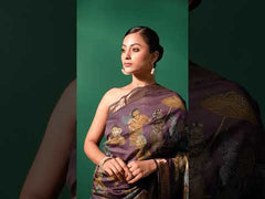 Moonga Silk Woven Kalamkari Saree
