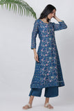 Mix And Match Blue Kurta Pant