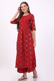 Noor Jahan Red Kurta