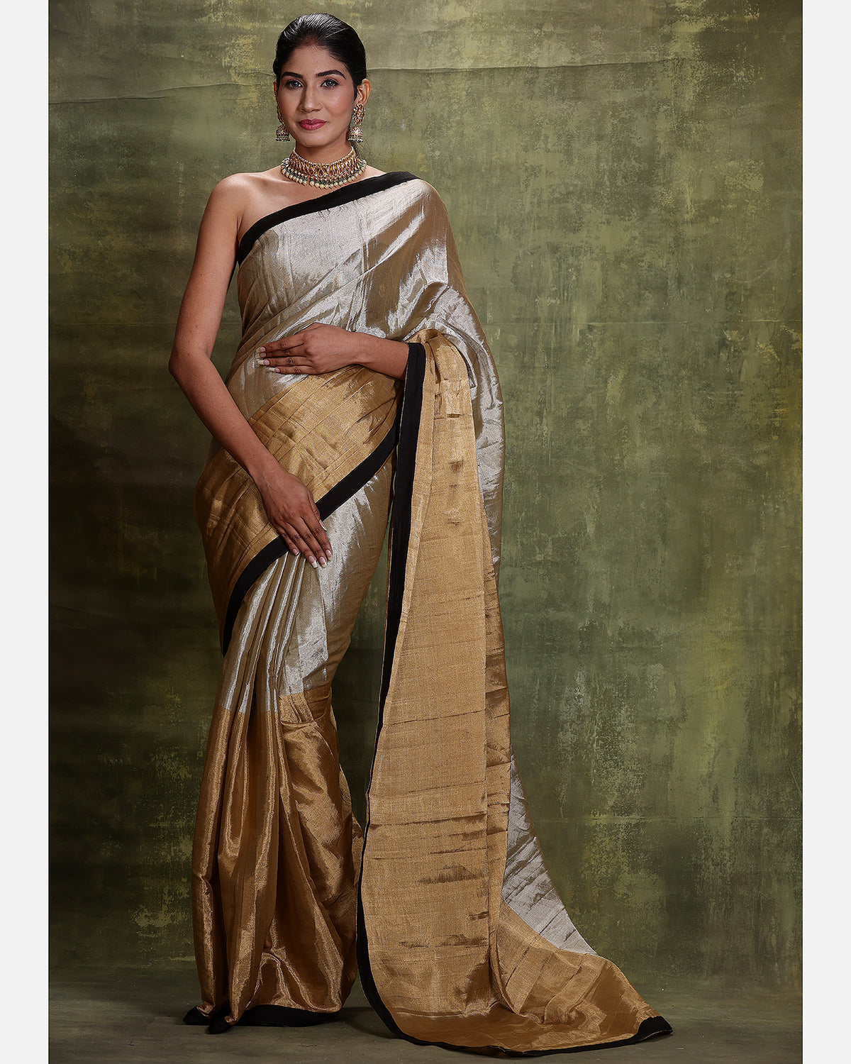 Elegant Tissue Silk Sarees by Chinaya Banaras