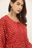 Asma Chanderi Kurta