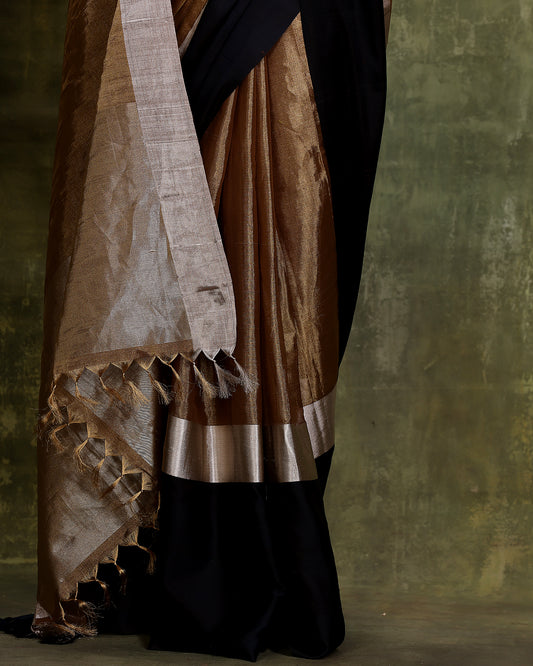Handwoven Tissue Silk Saree