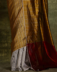 Handwoven Stripes Saree