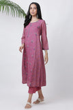 Flare Pink Kurta With Palazzo