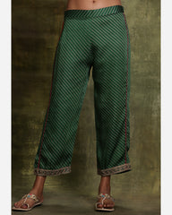 Green Lehar Pants