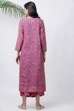 Flare Pink Kurta With Palazzo