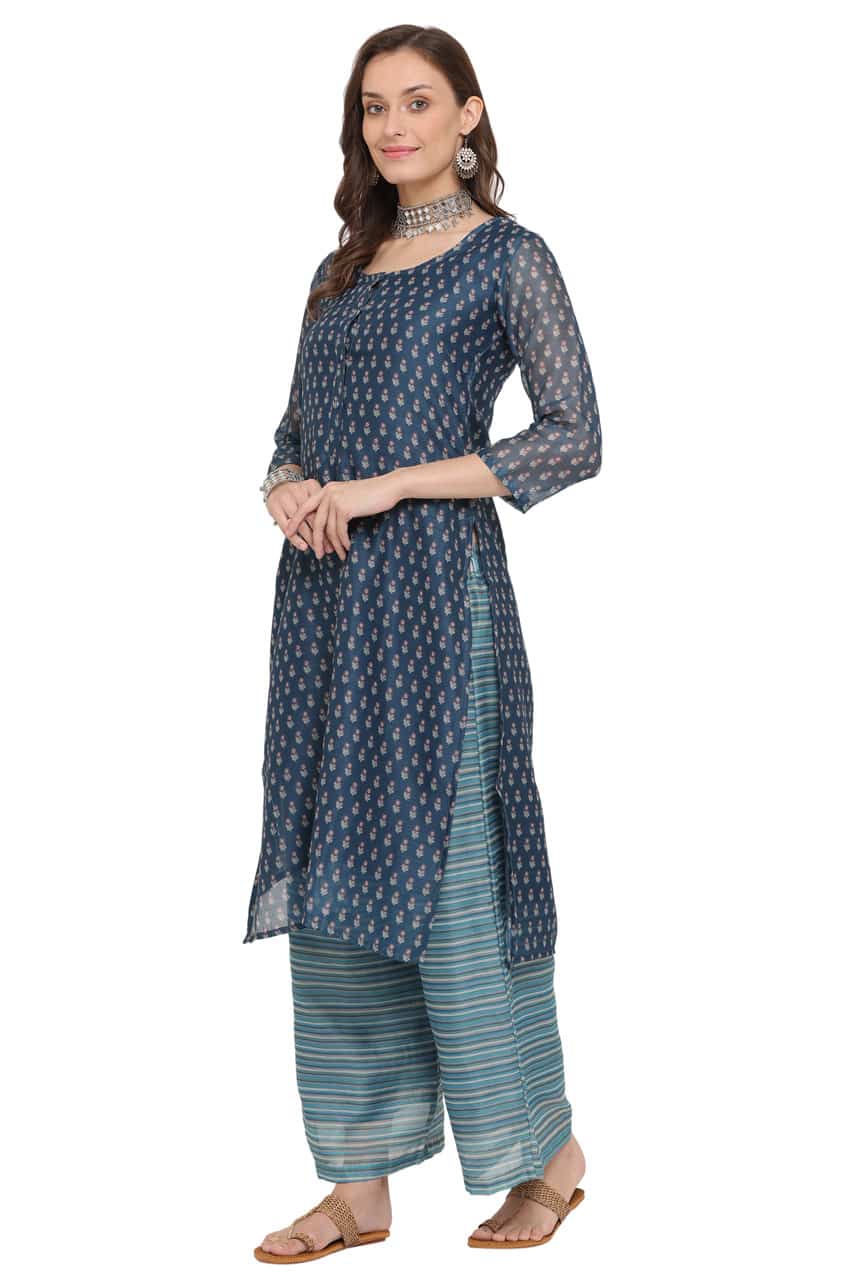 Devnaagri Kurta Palazo Set