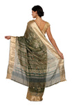 Pastel Green Katan Silk Saree - Silk Mark Certified